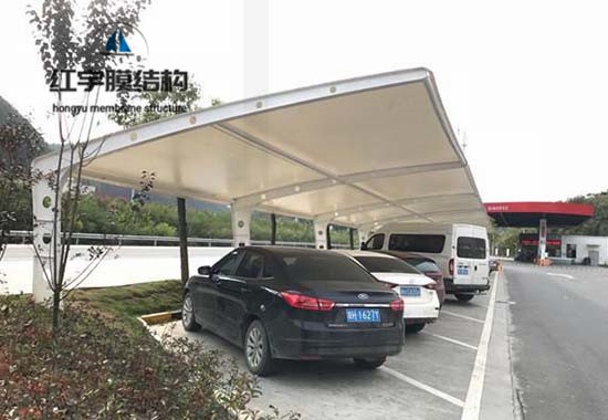 金華膜結構停車棚