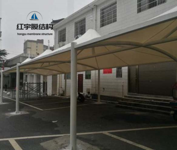 電動自行車棚膜結構