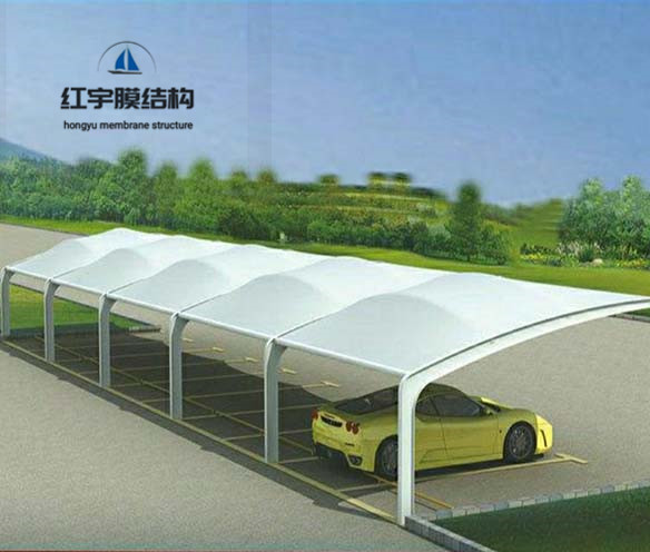 膜結構汽車棚